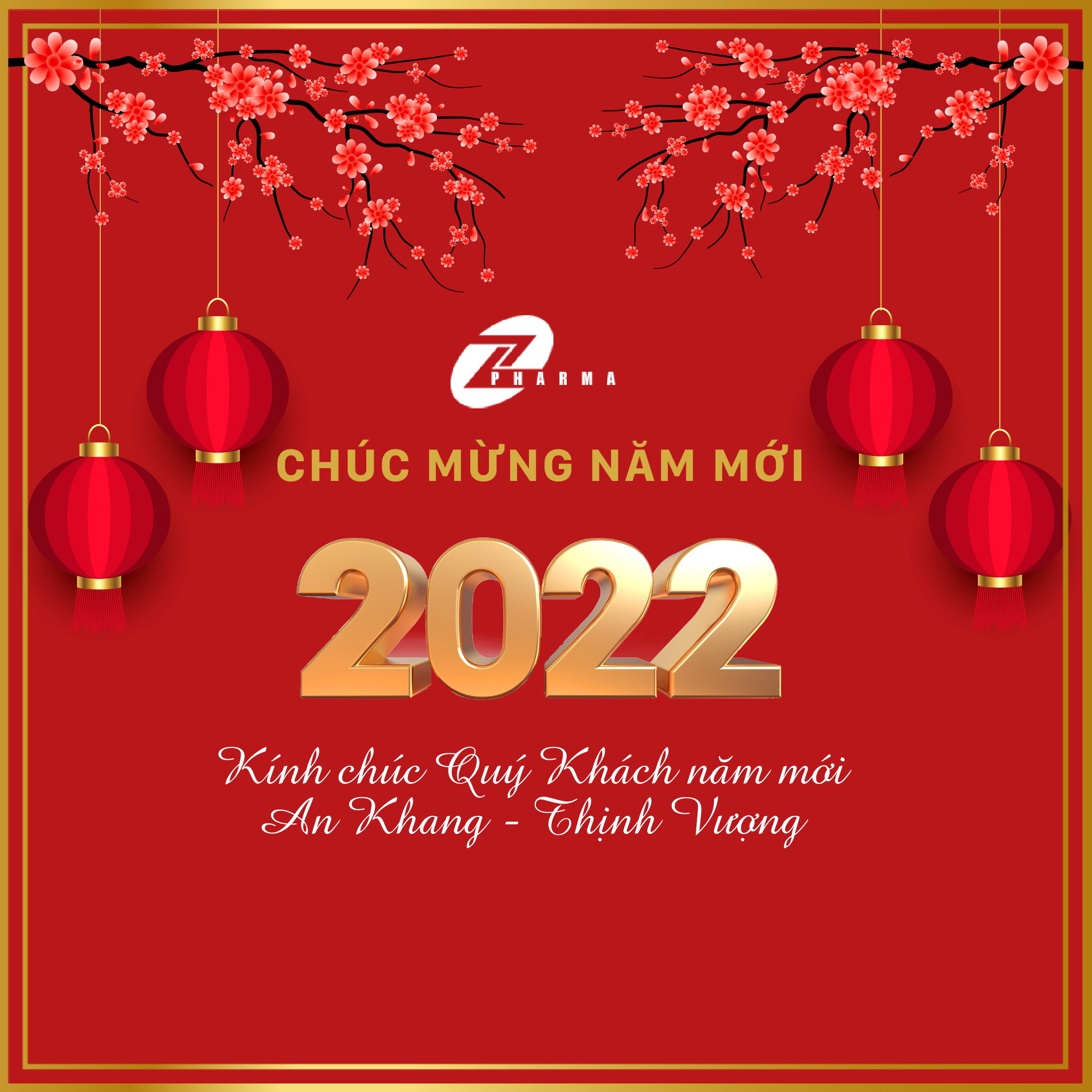 Công ty Cổ phần Dược phẩm Tùng Linh Chúc mừng năm mới 2022