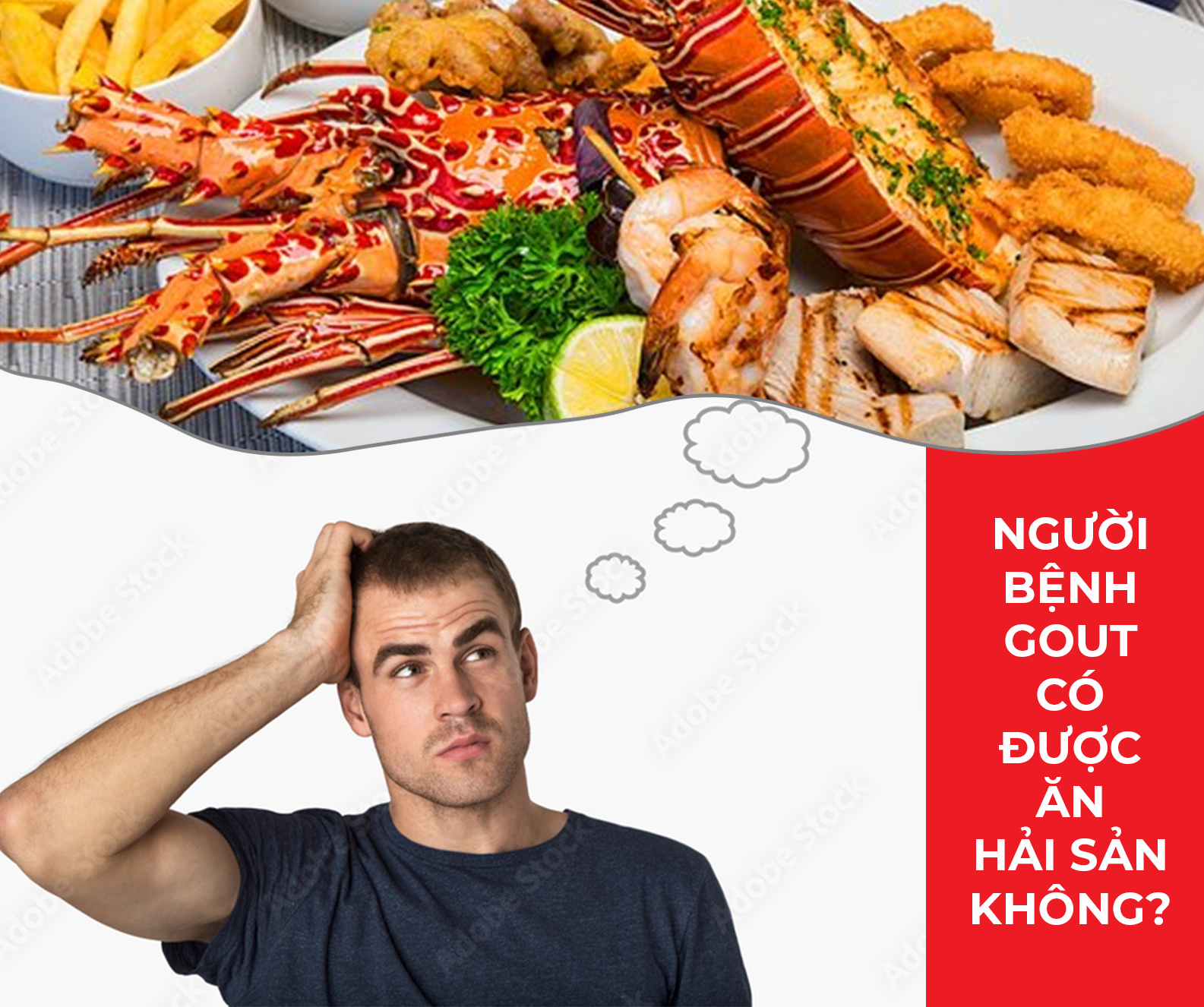 Người bệnh Gout có được ăn hải sản không?